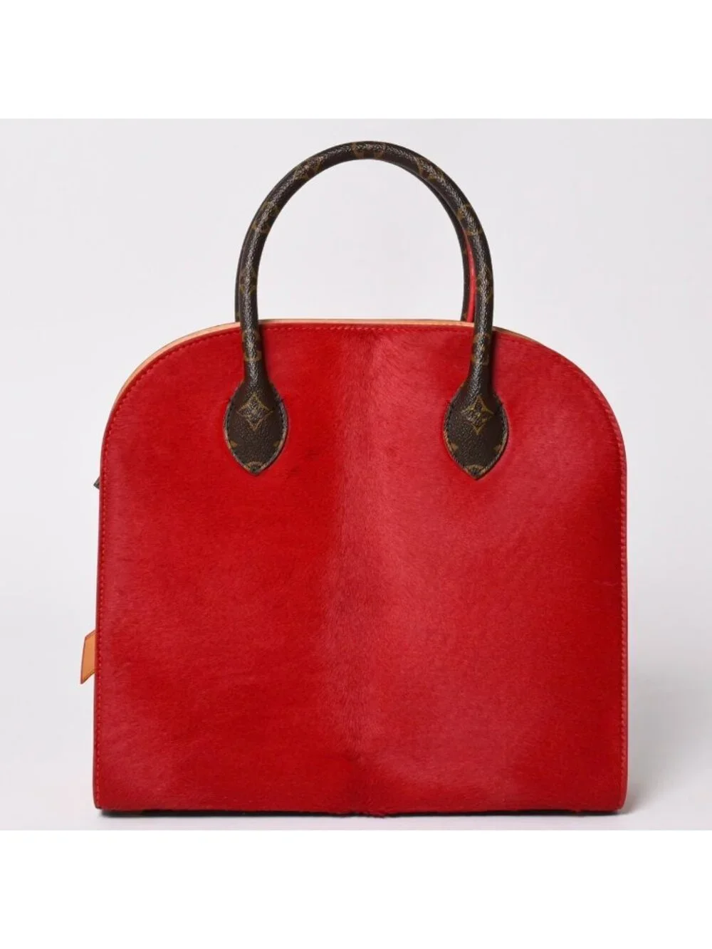 Louis Vuitton Christian Louboutin Iconoclast Handbag Calf Hair Gold